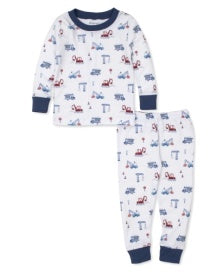 Kissy Kissy Building Site Pajama Set 2-6