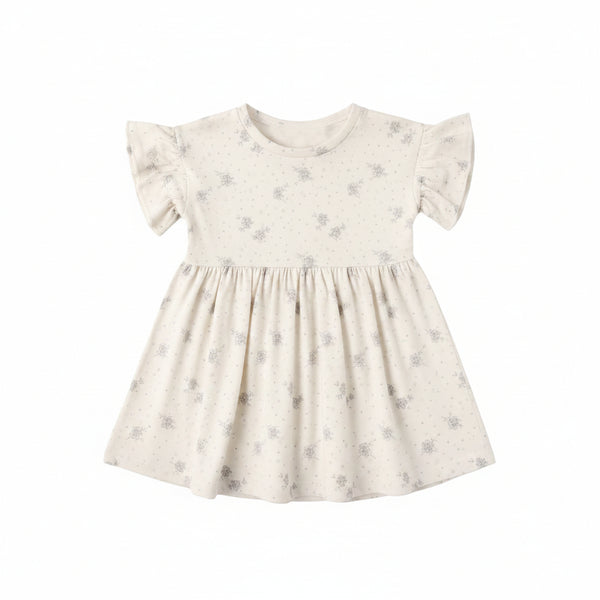 Bamboo Babydoll Dress Elephants-Quincy Mae-Fritz and Gigi