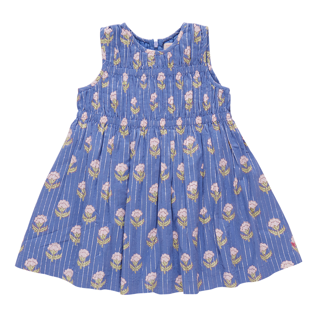 Waverly Dress Peri Small Bud