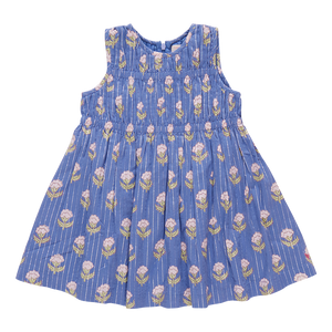 Waverly Dress Peri Small Bud