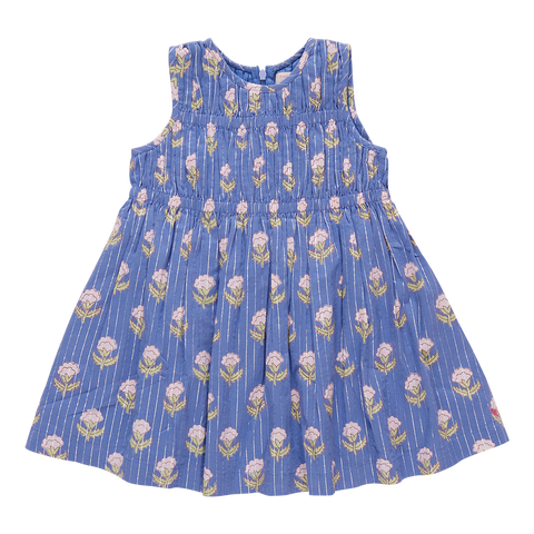 Waverly Dress Peri Small Bud