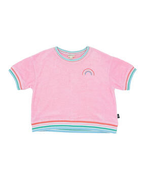 LENNON TERRY TOP PINK