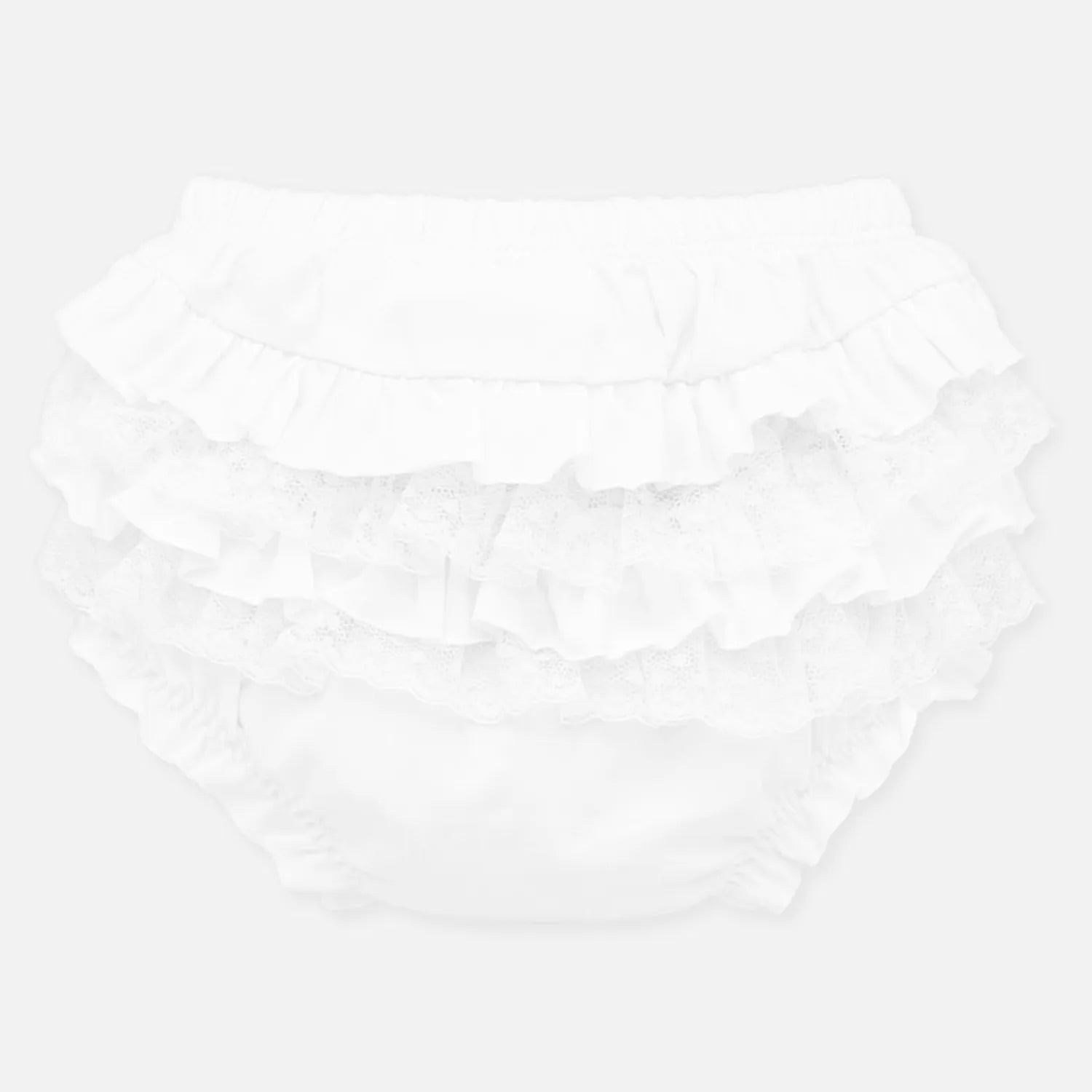 White Ruffle Panty