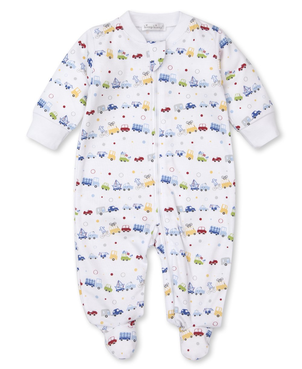 Kissy kissy Bumper traffic footie