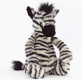 Bashful Zebra Medium